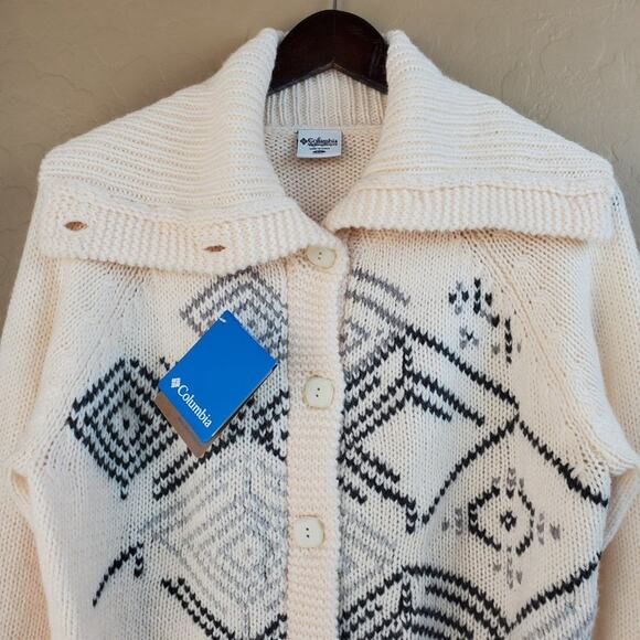 Columbia Enchanted Fairisle Button Up Sweater - Picture 3 of 8